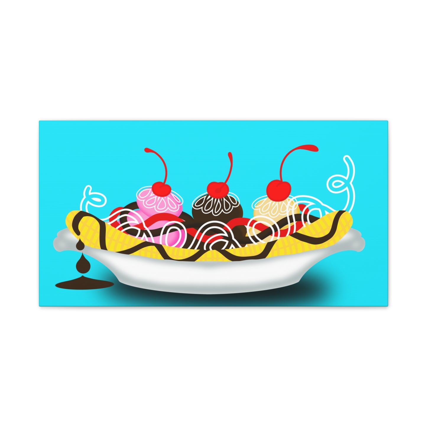 Bannana Split  Canvas Print