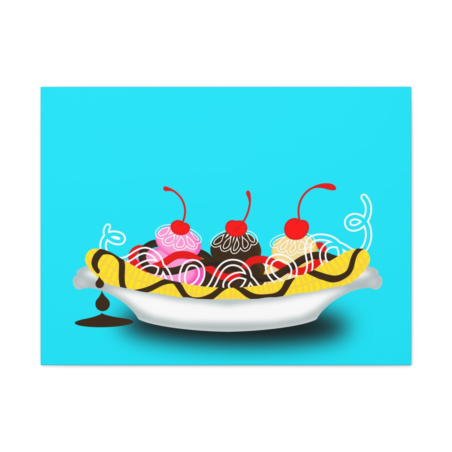 Bannana Split  Canvas Print