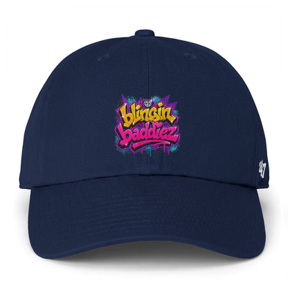 Clean Up Cap - 'Blingin Baddiez' Embroidered Dad Hat