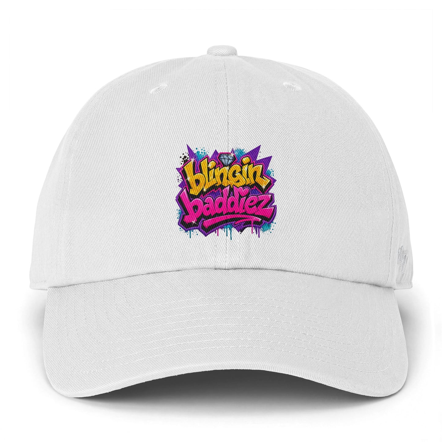 Clean Up Cap - 'Blingin Baddiez' Embroidered Dad Hat