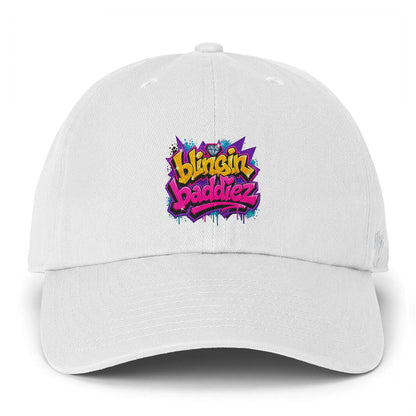 Clean Up Cap - 'Blingin Baddiez' Embroidered Dad Hat