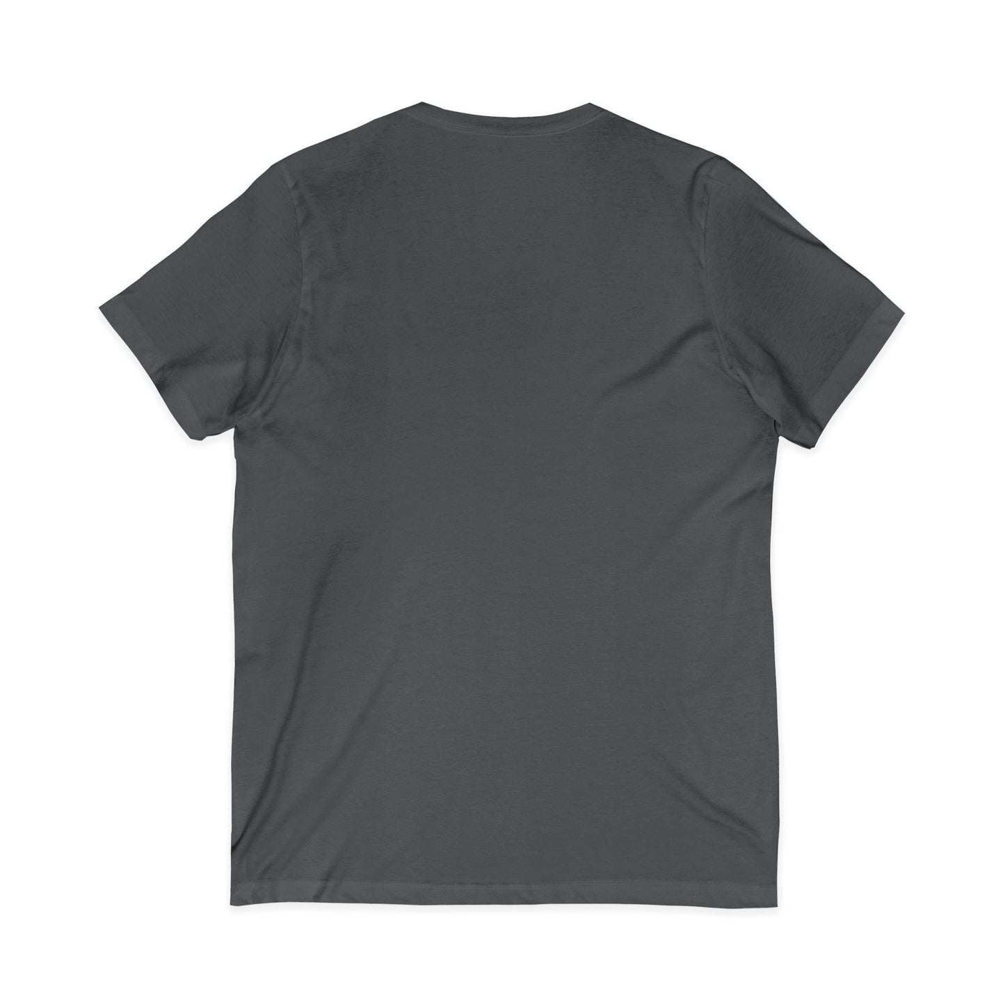 Travel Ghost V-Neck Tee — Cute Flight Attendant Ghost with Luggage Graphic