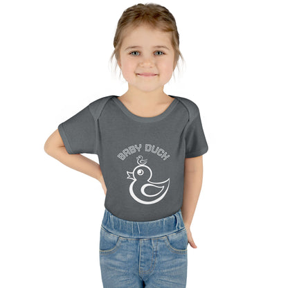 Cute Baby Duck Infant Bodysuit — Adorable Duckling Design