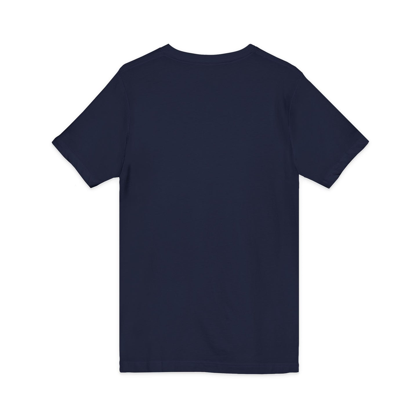 Travel Ghost V-Neck Tee — Cute Flight Attendant Ghost with Luggage Graphic