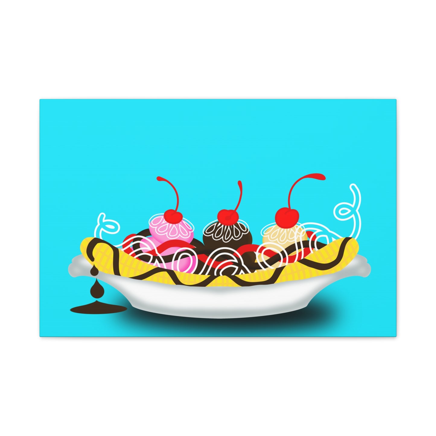Bannana Split  Canvas Print