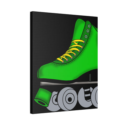 Green Roller Skate