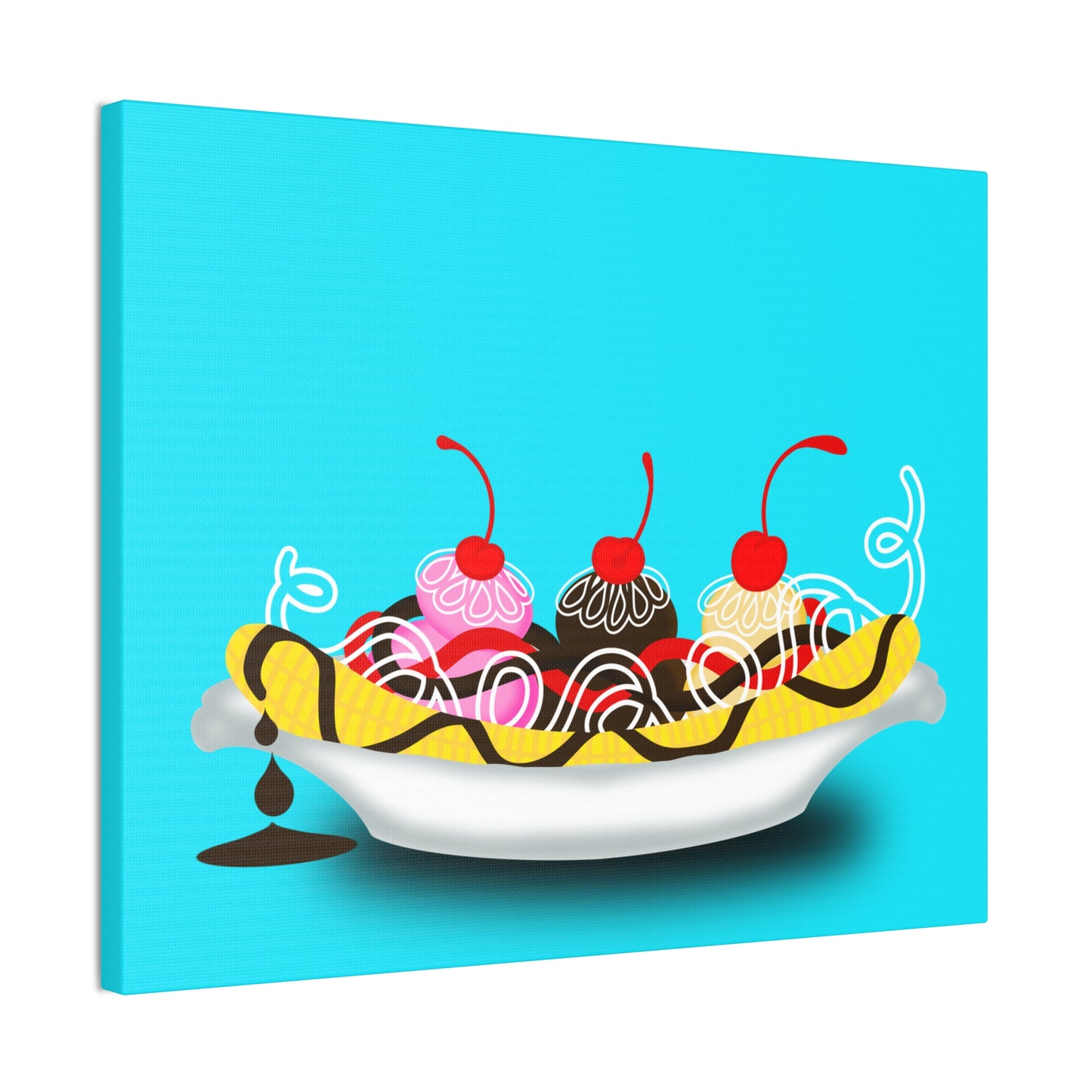 Bannana Split  Canvas Print
