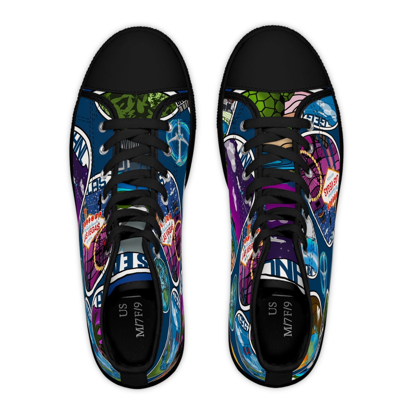 Sticker Women's High Top Sneakers