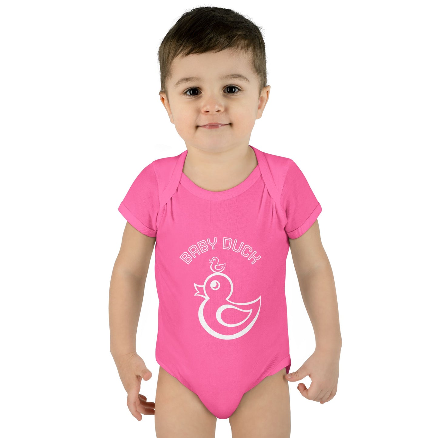 Cute Baby Duck Infant Bodysuit — Adorable Duckling Design