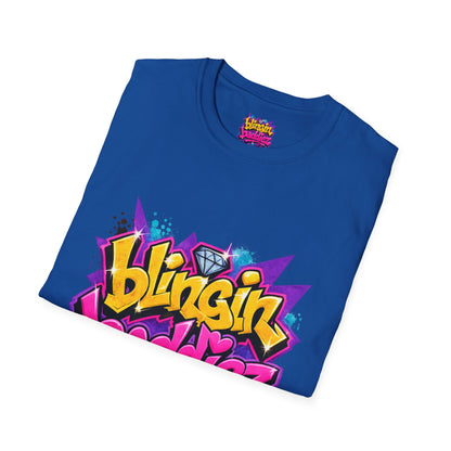 Blingin Baddiez Graffiti T-Shirt — Retro Hip-Hop Streetwear Tee