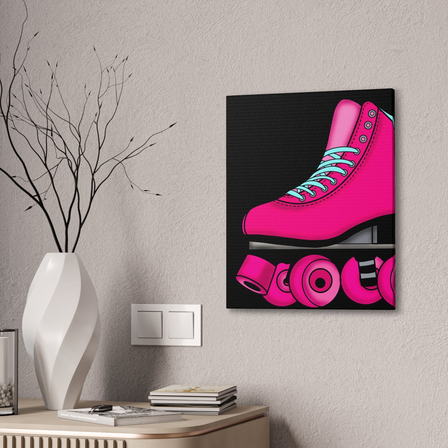 Pink Roller Skate