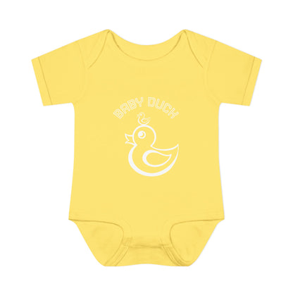 Cute Baby Duck Infant Bodysuit — Adorable Duckling Design