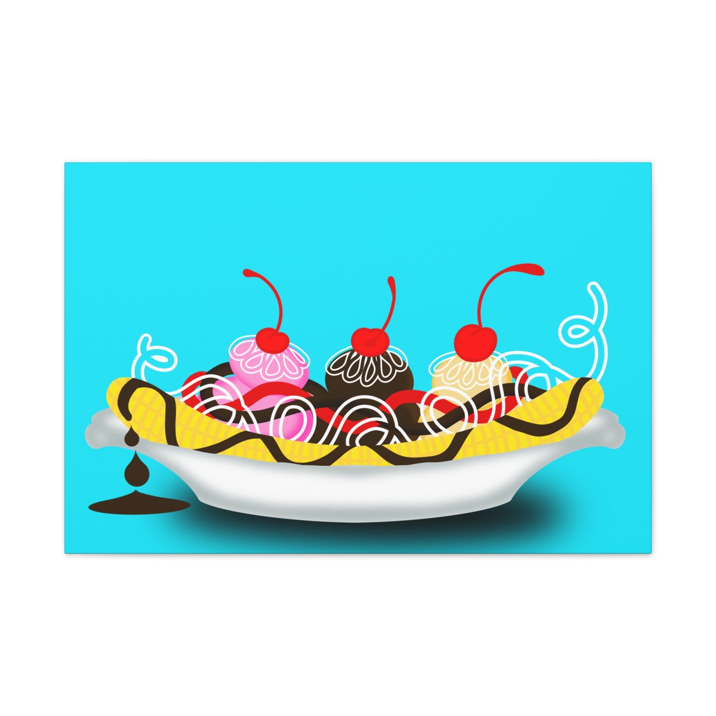 Bannana Split  Canvas Print