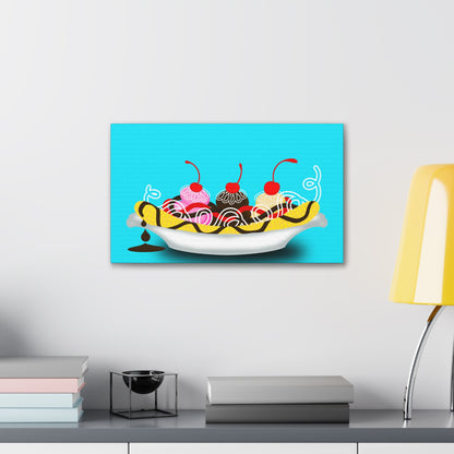 Bannana Split  Canvas Print
