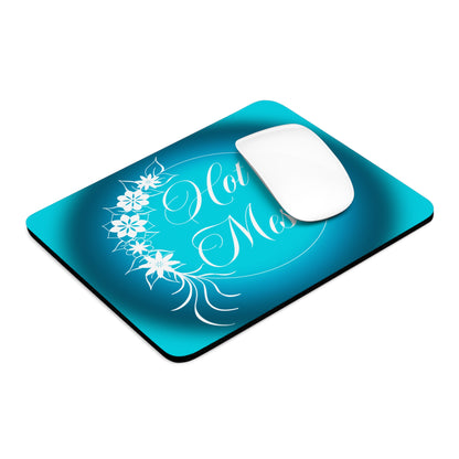 Hot mess aqua Mouse Pad