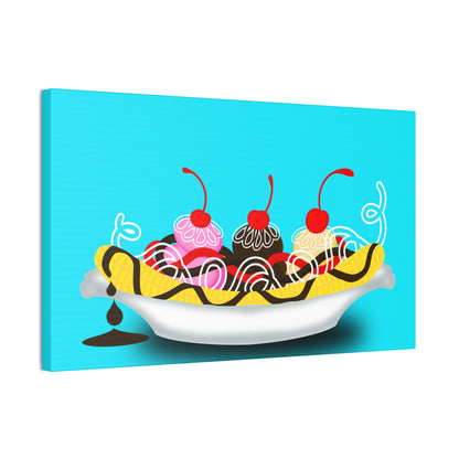 Bannana Split  Canvas Print