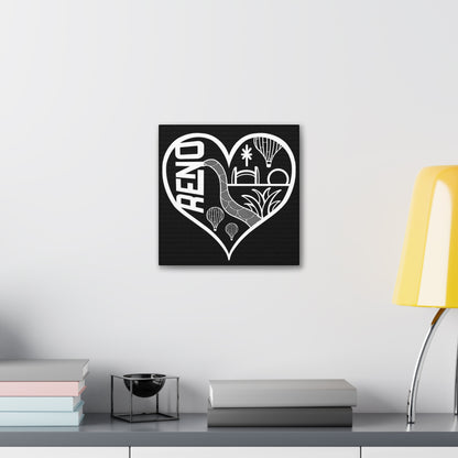 RENO heart skyline