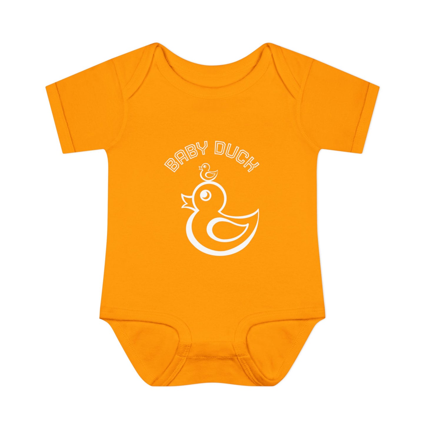 Cute Baby Duck Infant Bodysuit — Adorable Duckling Design