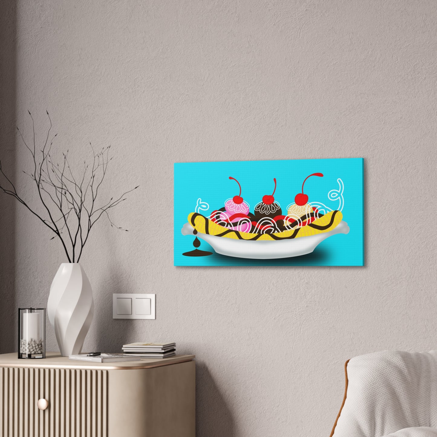 Bannana Split  Canvas Print