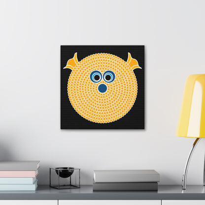 Honeycombe Blowfish yellow