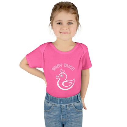 Cute Baby Duck Infant Bodysuit — Adorable Duckling Design