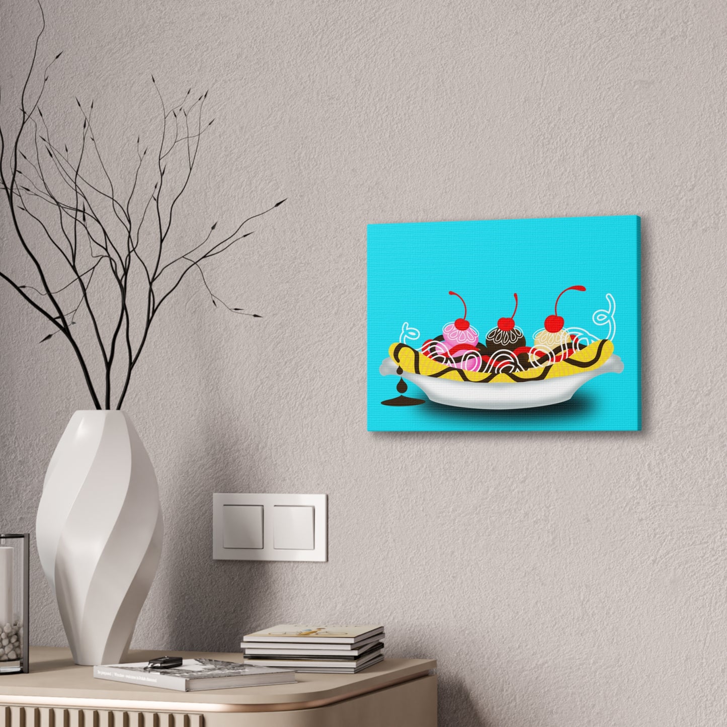 Bannana Split  Canvas Print