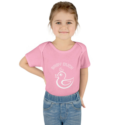 Cute Baby Duck Infant Bodysuit — Adorable Duckling Design