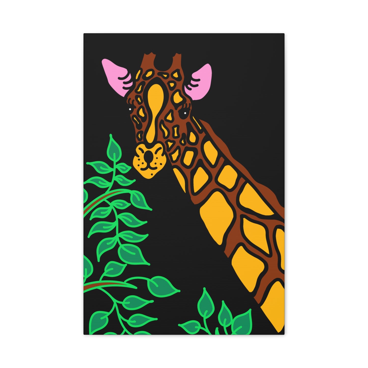 Giraffe in the trees