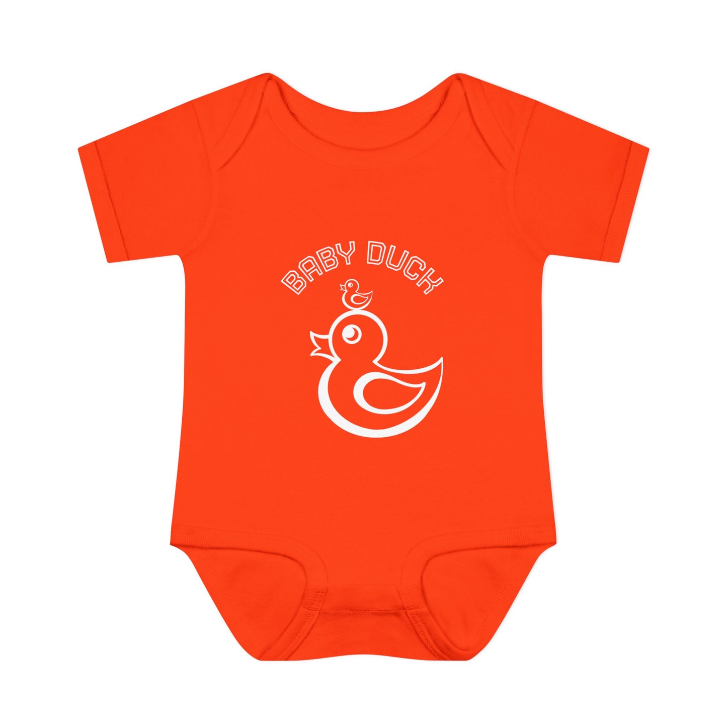 Cute Baby Duck Infant Bodysuit — Adorable Duckling Design