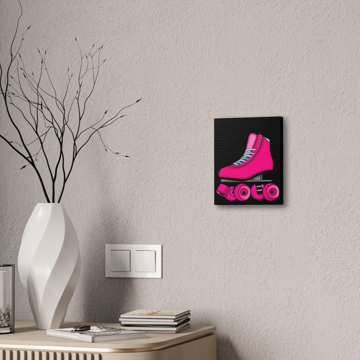 Pink Roller Skate