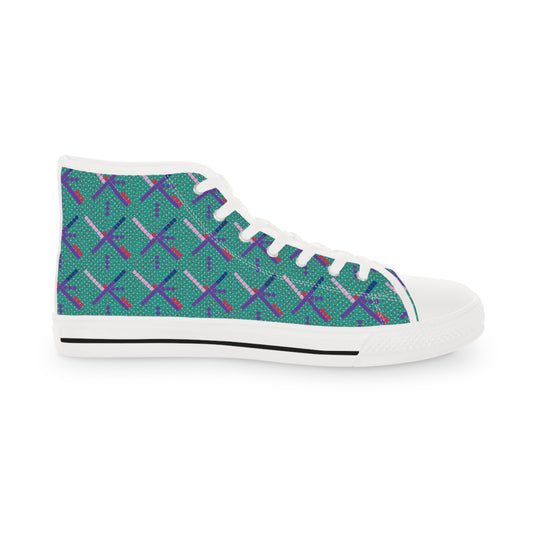 Portland Carpet Design Men's High Top Sneakers