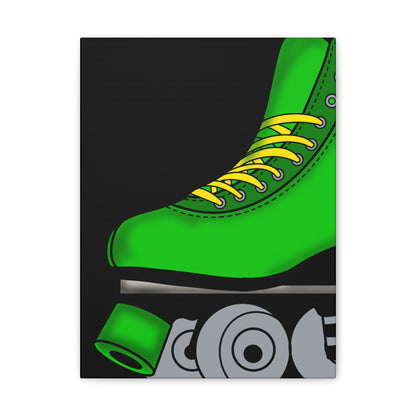 Green Roller Skate