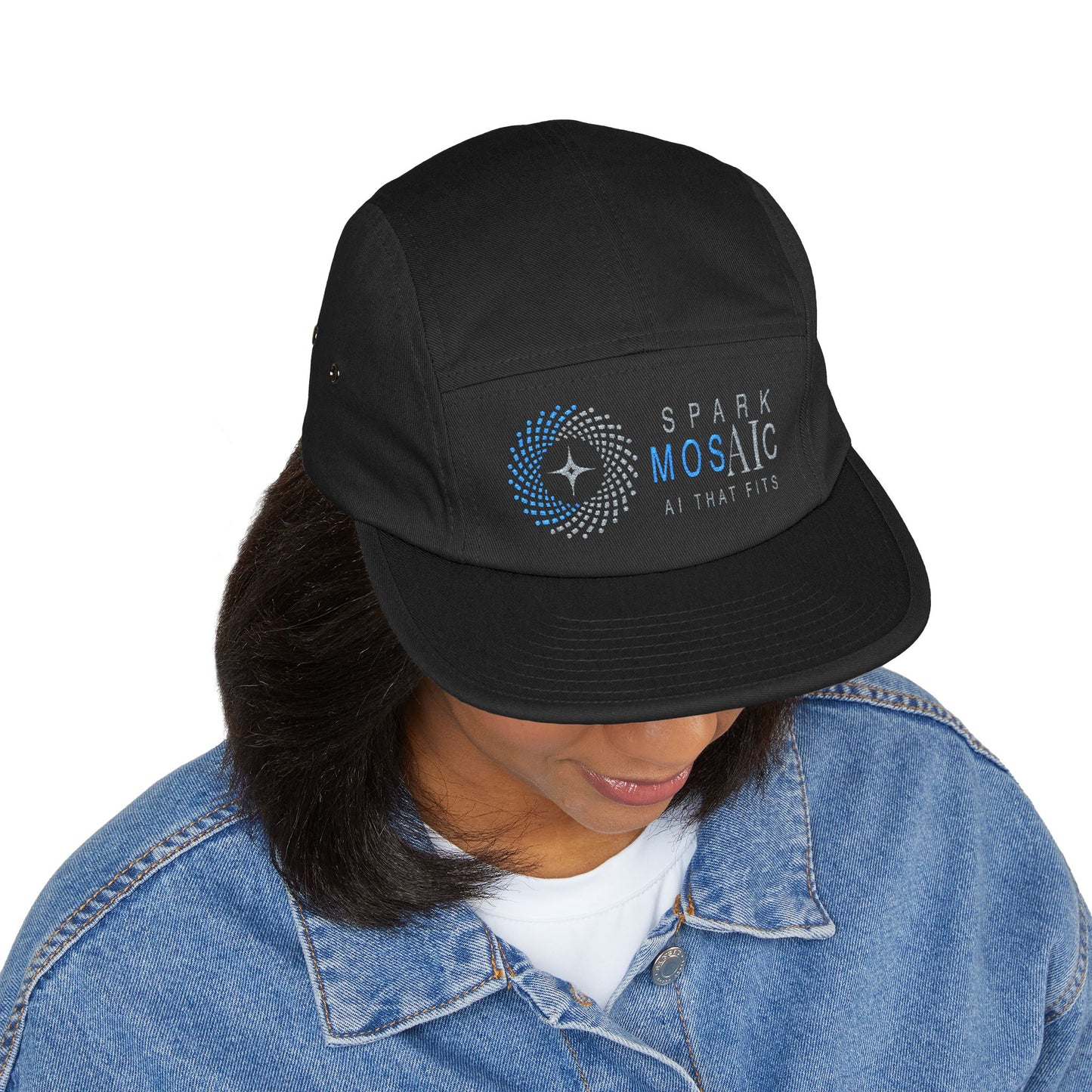 Spark Mosaic Embroidered 5-Panel Cap