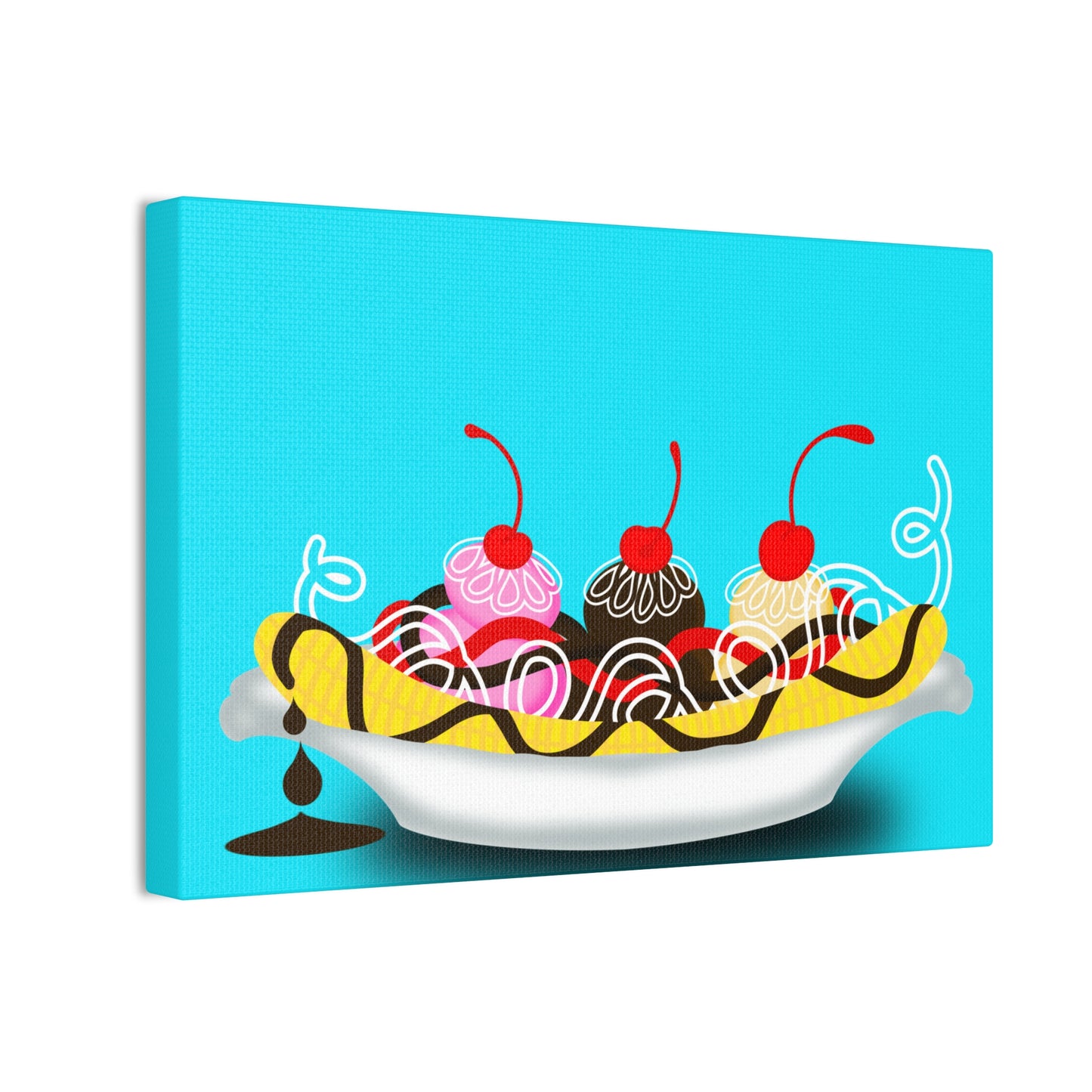 Bannana Split  Canvas Print