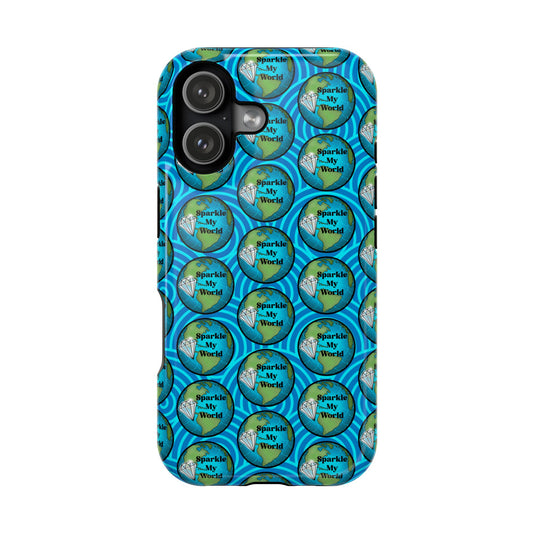 Sparkle My World Magnetic Impact-Resistant Phone Case