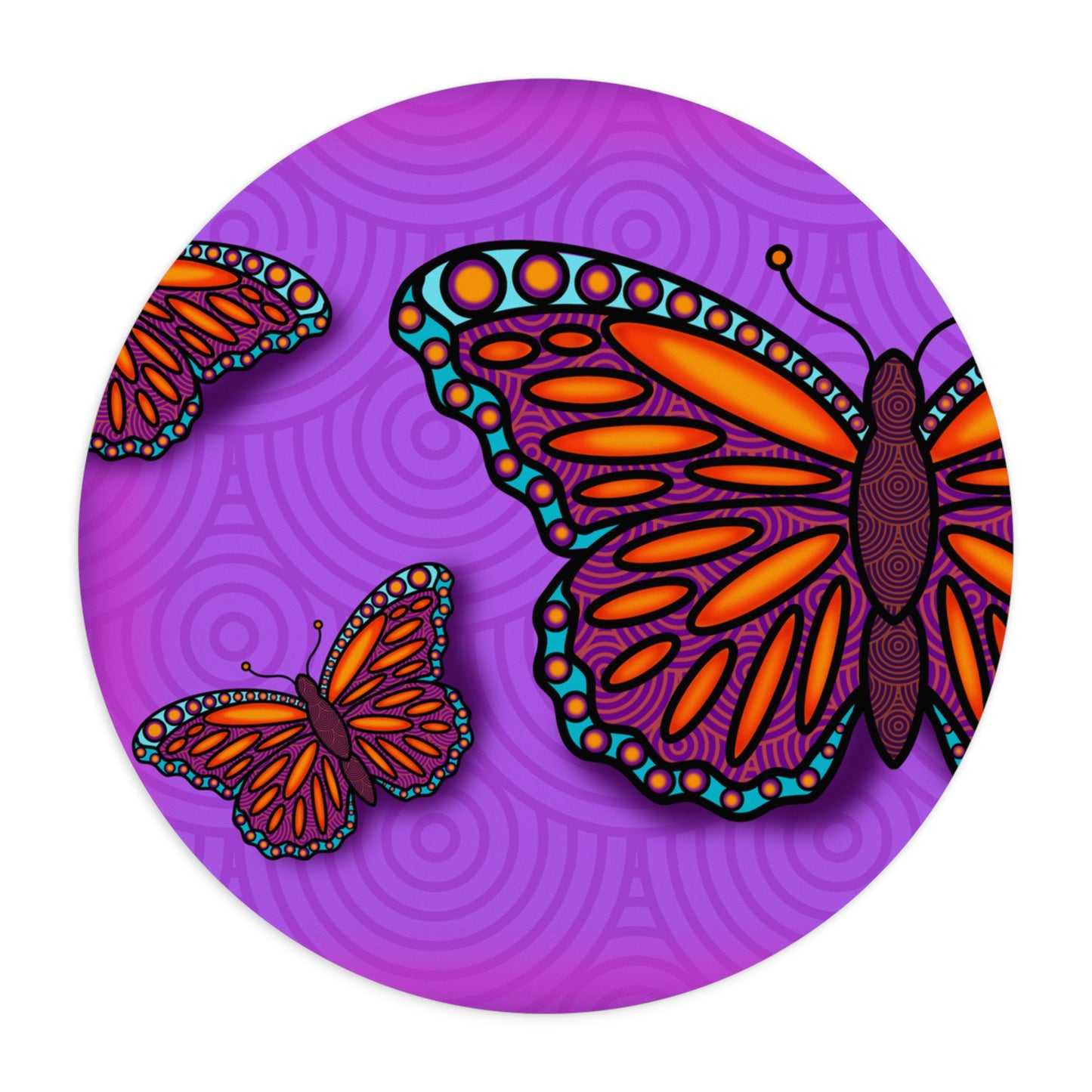 Butterfly craft Mouse Pad