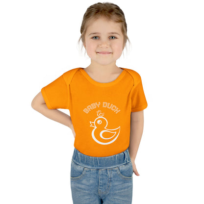Cute Baby Duck Infant Bodysuit — Adorable Duckling Design