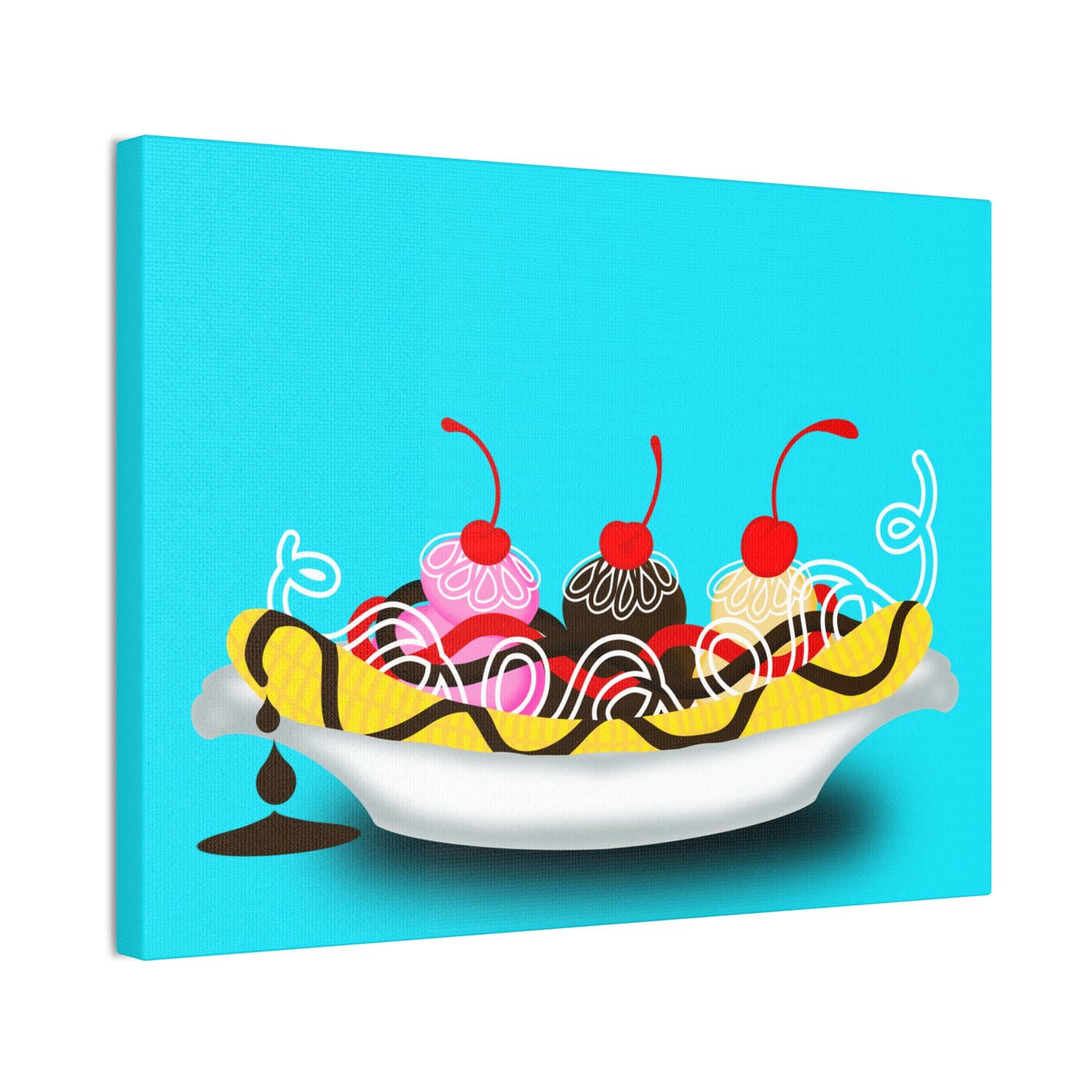 Bannana Split  Canvas Print