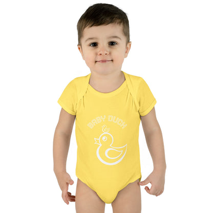 Cute Baby Duck Infant Bodysuit — Adorable Duckling Design