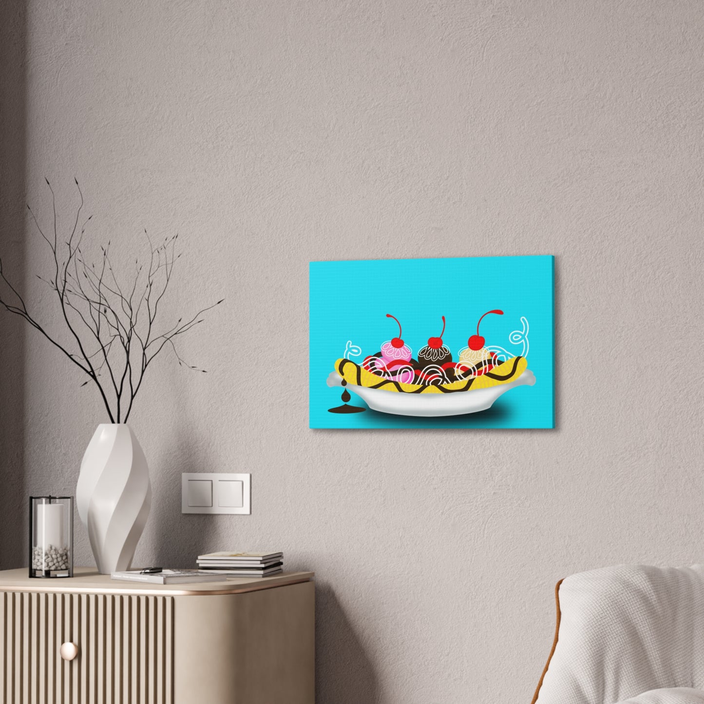 Bannana Split  Canvas Print