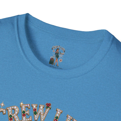 Crew Life T-Shirt — Retro Flight Attendant Pinup Tee