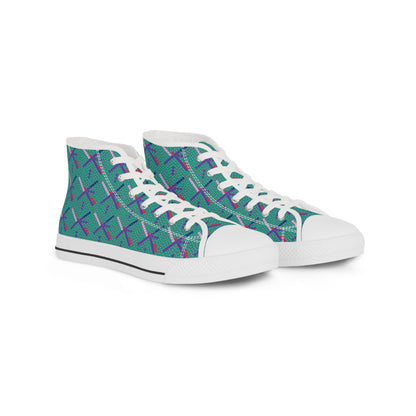 Portland Carpet Design Men's High Top Sneakers