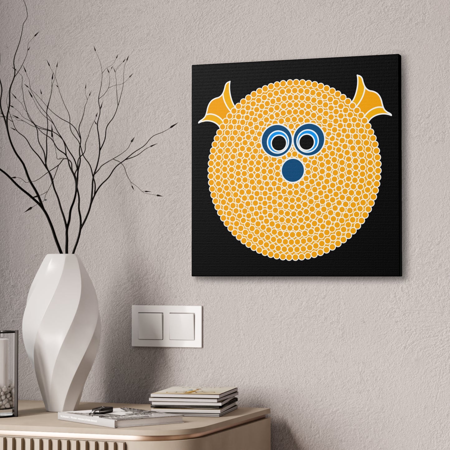 Honeycombe Blowfish yellow