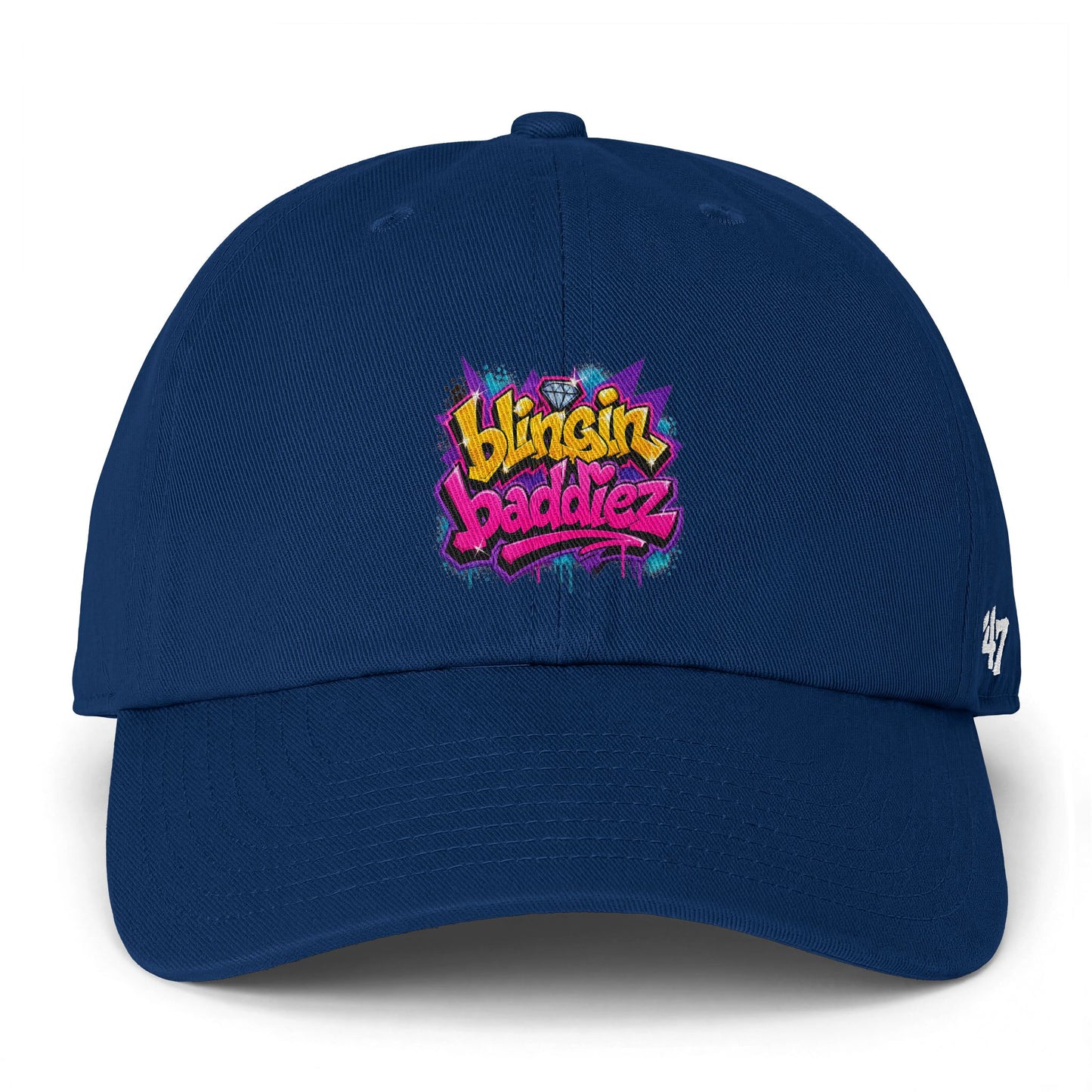 Clean Up Cap - 'Blingin Baddiez' Embroidered Dad Hat
