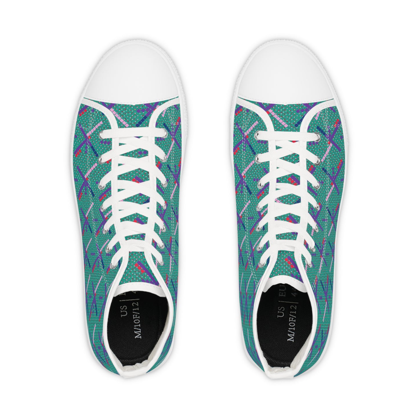 Portland Carpet Design Men's High Top Sneakers