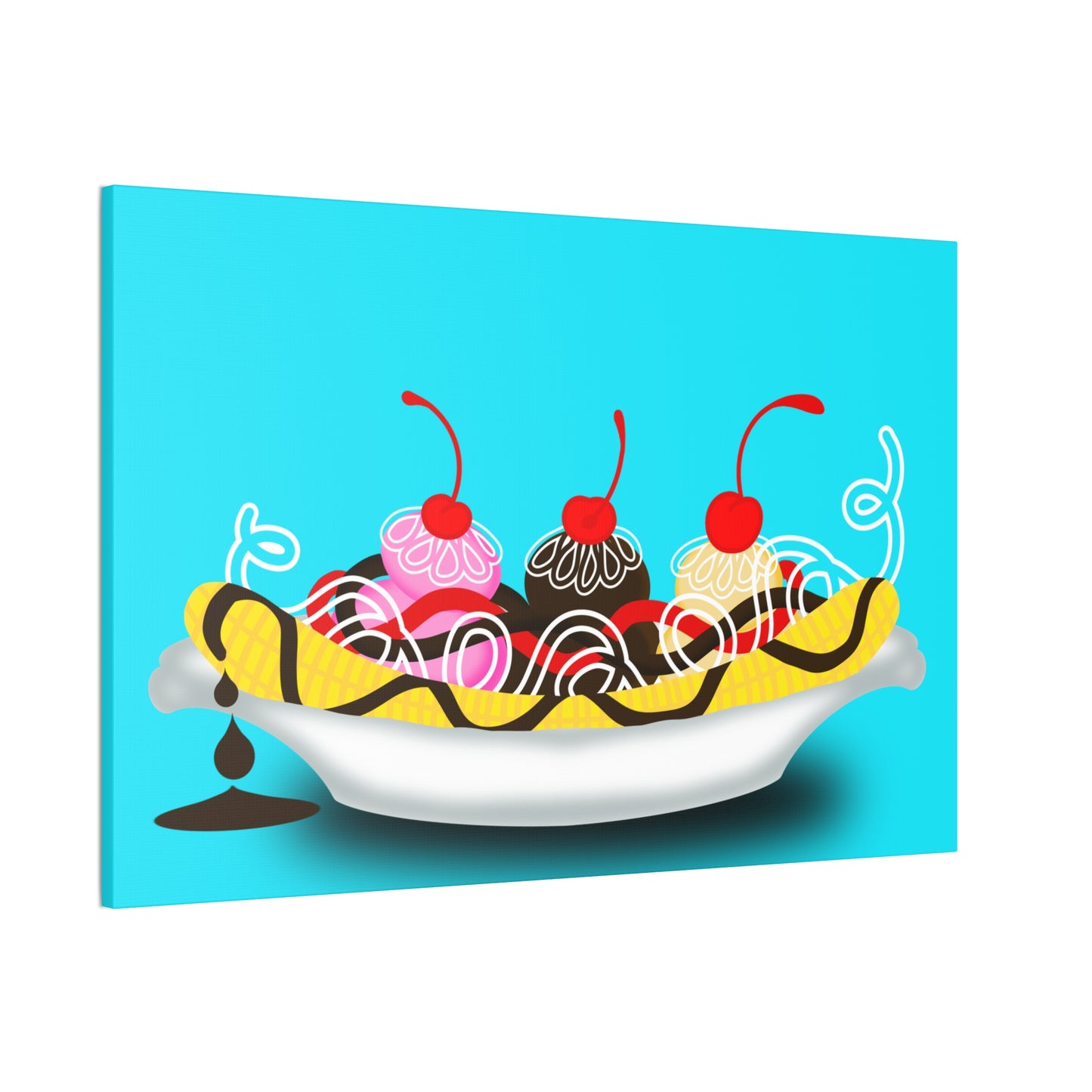 Bannana Split  Canvas Print