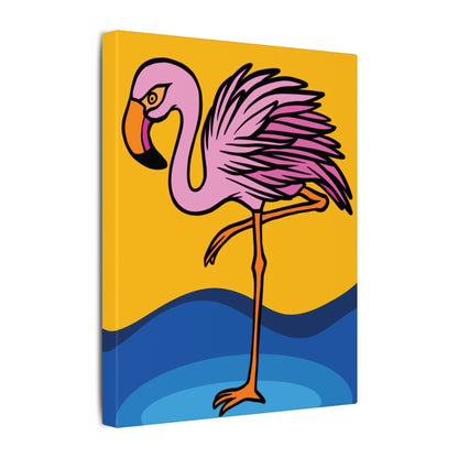 Pink Flamingo Canvas