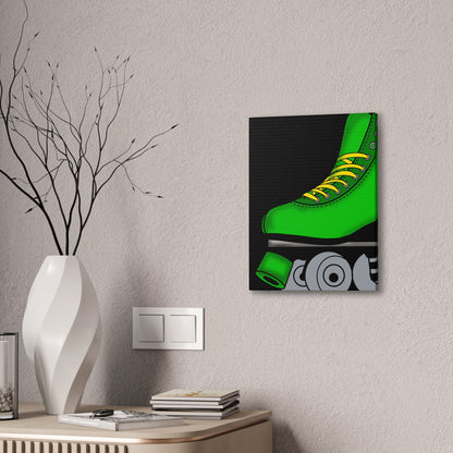 Green Roller Skate
