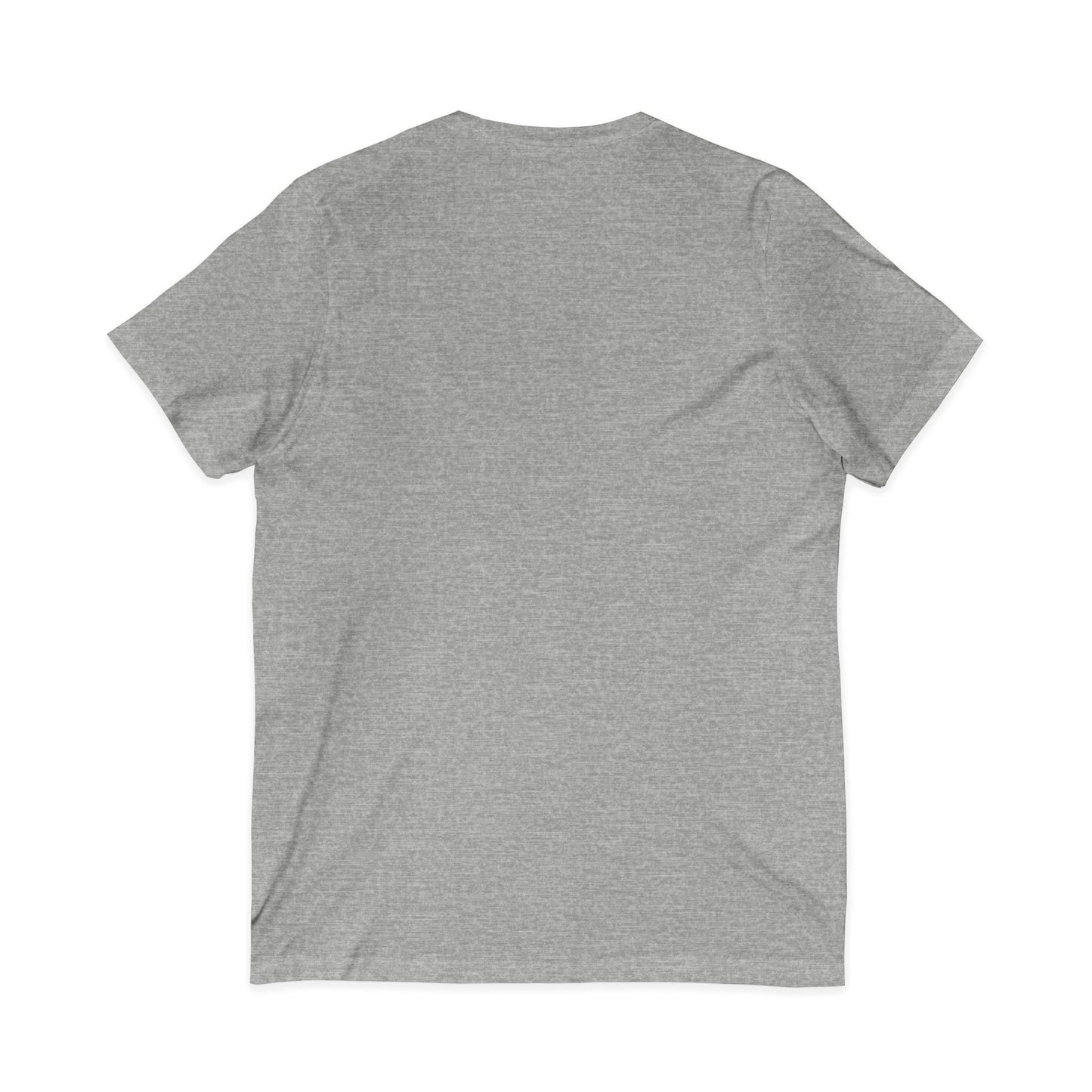 Travel Ghost V-Neck Tee — Cute Flight Attendant Ghost with Luggage Graphic
