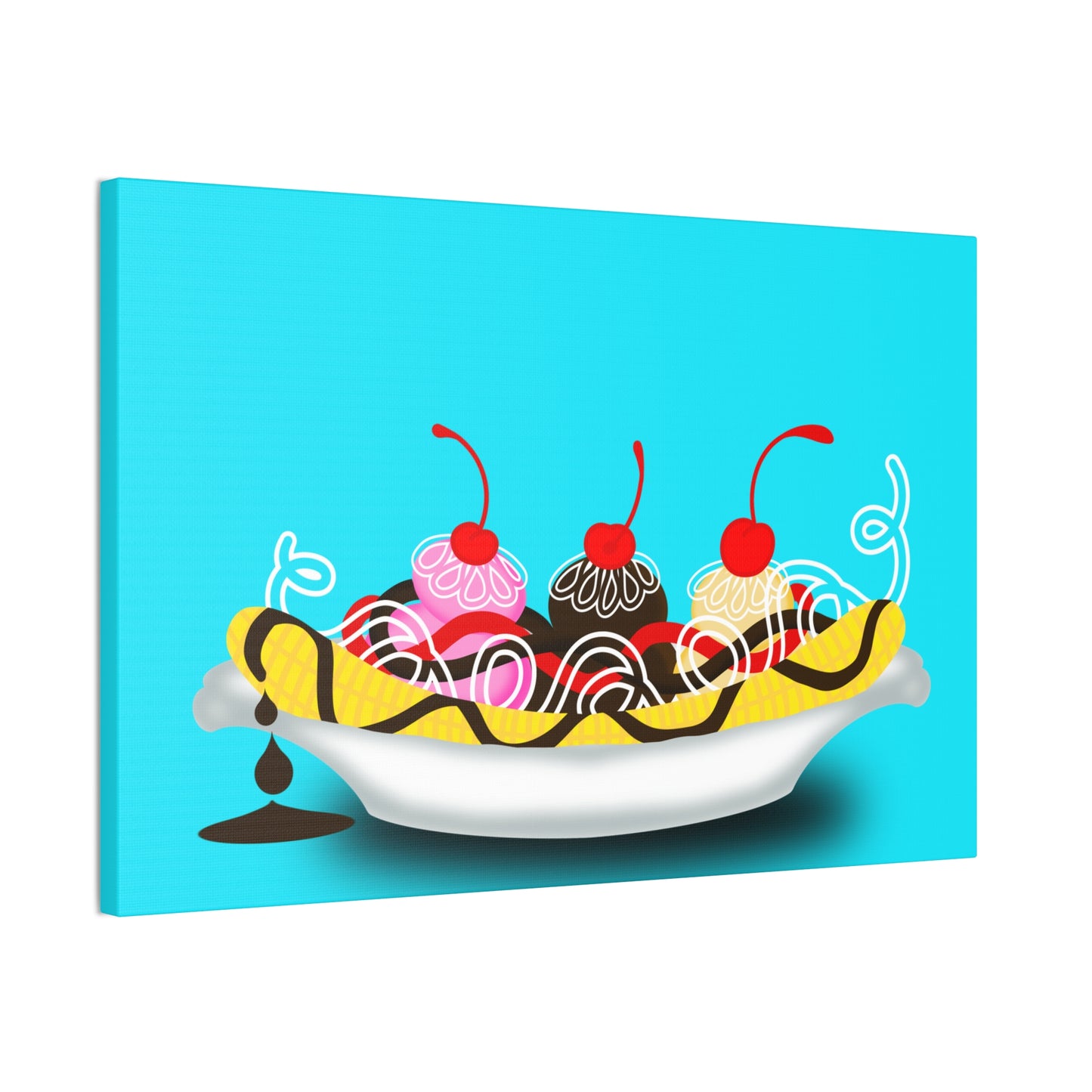 Bannana Split  Canvas Print